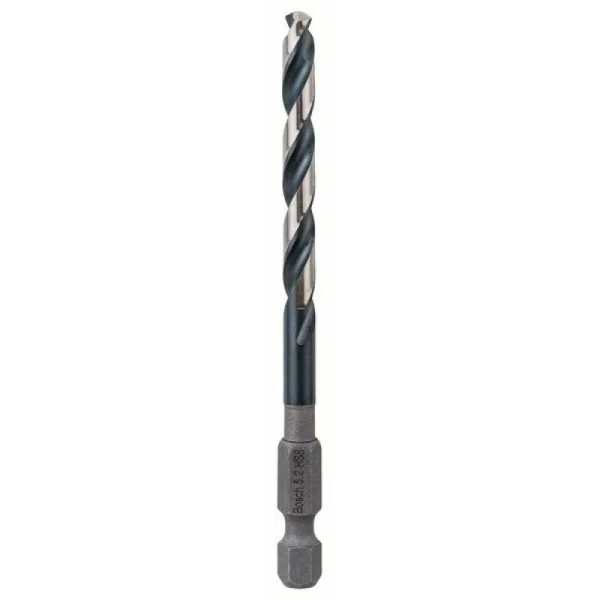 Сверло по металлу Impact Control с шестигранным хвостовиком, 5.2 мм Bosch 2608577127