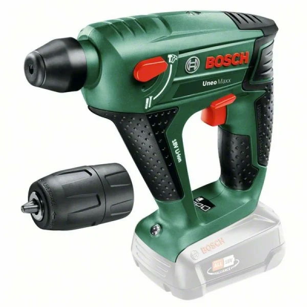 Аккумуляторный перфоратор Bosch Uneo Maxx (без акк. и з.у.) 060395230C — изображение 2