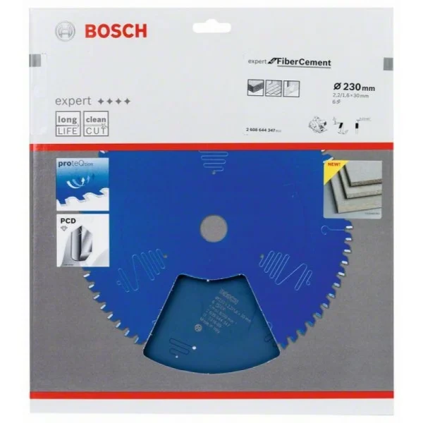Пильный диск Expert for Fiber Cement 230x30x2.2/1.6x6 T Bosch 2 608 644 347