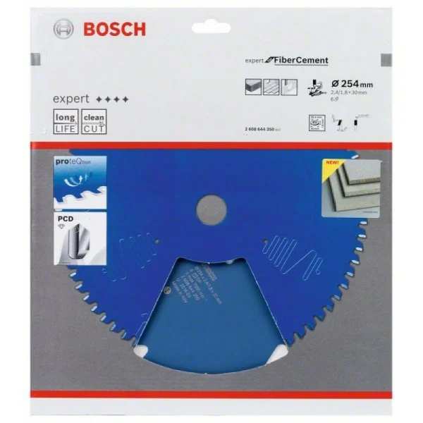 Пильный диск Expert for Fiber Cement 254x30x2.4/1.8x6 T Bosch 2 608 644 350