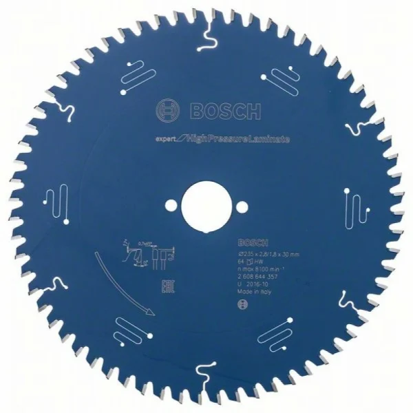 Пильный диск Expert for High Pressure Laminate 235x30x2.8/1.8x64 T Bosch 2 608 644 357 — изображение 2
