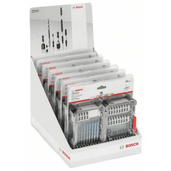 Набор Impact Control Кейс L – ударные биты и сверла MultiConstruction 35 шт Bosch 2608577147 — изображение 2