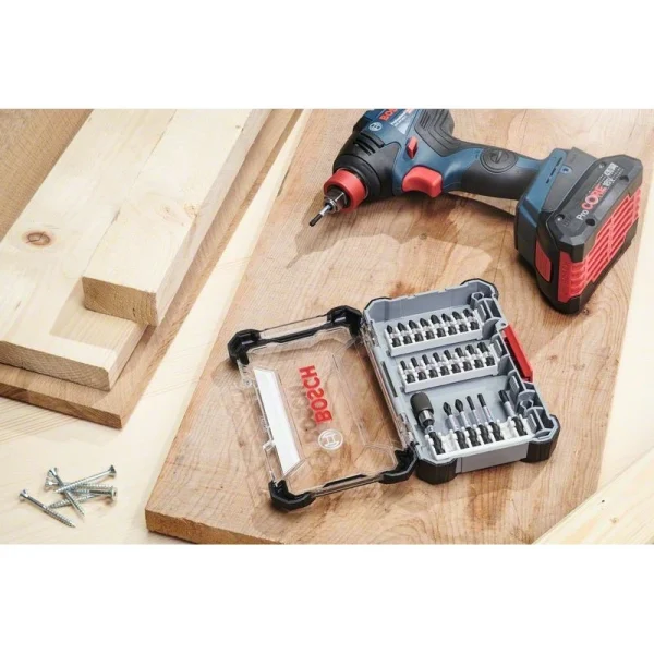 Набор Impact Control Кейс L – ударные биты и сверла MultiConstruction 35 шт Bosch 2608577147 — изображение 15