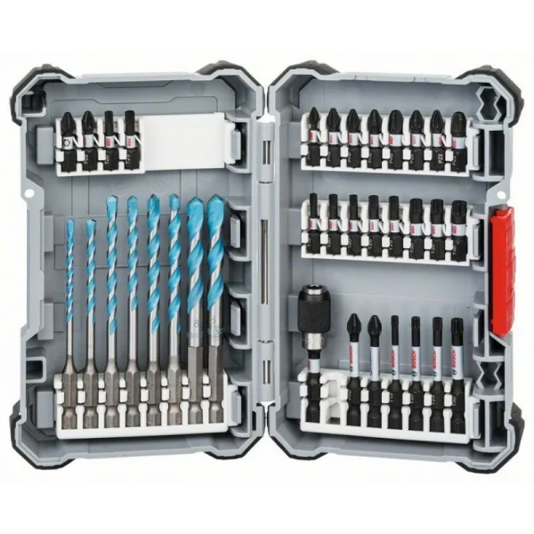 Набор Impact Control Кейс L – ударные биты и сверла MultiConstruction 35 шт Bosch 2608577147