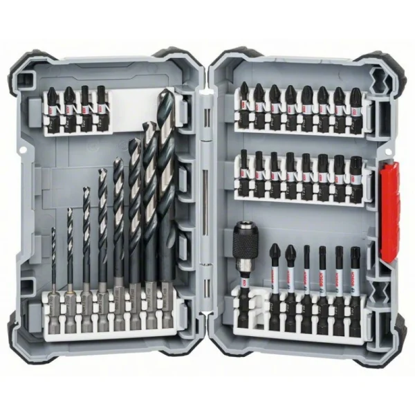 Набор Impact Control Кейс L – ударные биты и сверла по металлу 35шт Bosch 2608577148