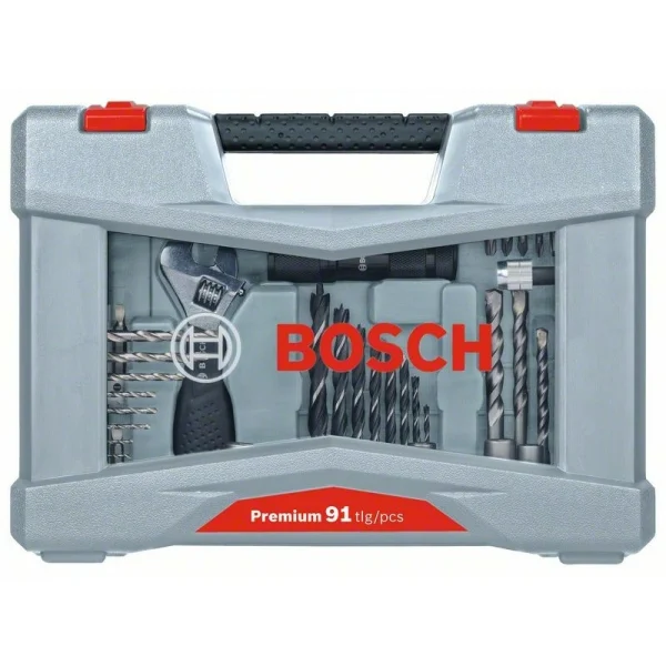 Набор сверл и насадок-бит Premium X-Line 91 шт. Bosch 2608P00235 — изображение 2