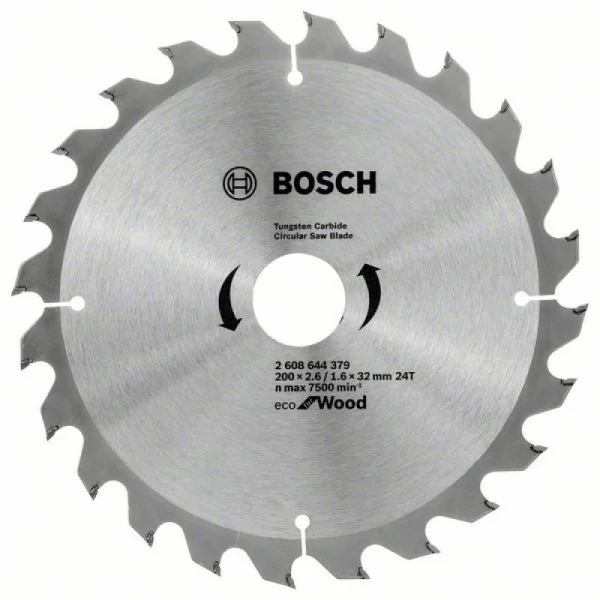 Пильный диск ECO WO 200x32-24T Bosch 2608644379 — изображение 2