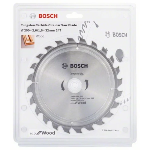 Пильный диск ECO WO 200x32-24T Bosch 2608644379