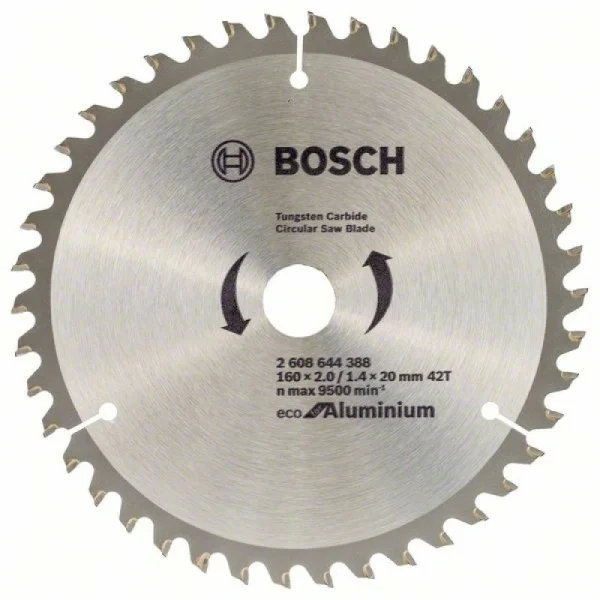 Пильный диск ECO ALU/Multi 160x20/16-42T Bosch 2608644388 — изображение 2