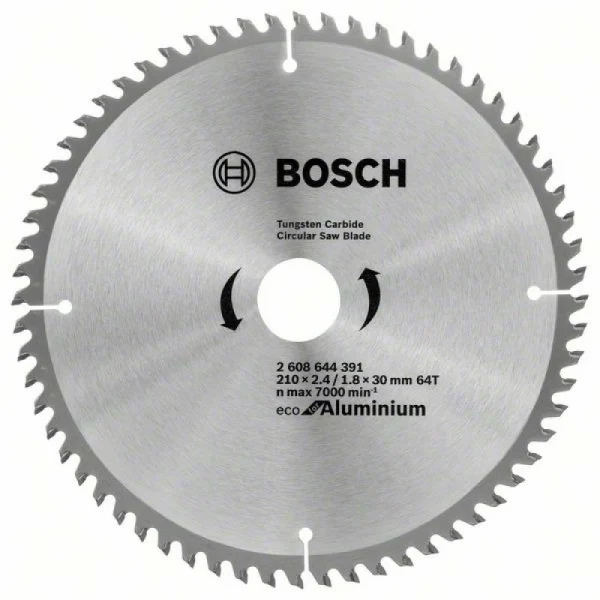 Пильный диск ECO ALU/Multi 210x30-64T Bosch 2608644391 — изображение 2