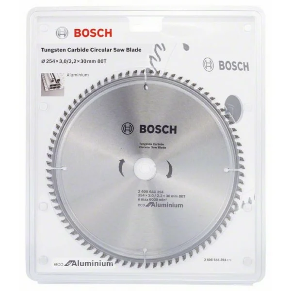 Пильный диск ECO ALU/Multi 254x30-80T Bosch 2608644394
