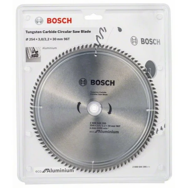 Пильный диск ECO ALU/Multi 254x30-96T Bosch 2608644395