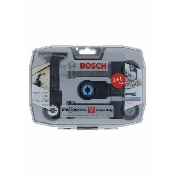 StarlockMax набор из 4 погружных пильных полотен Heavy Duty Bosch 2608664132 — изображение 2