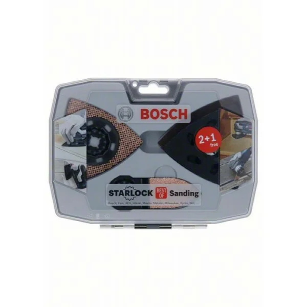 Starlock Набор для шлифования 2+1 Bosch 2608664133