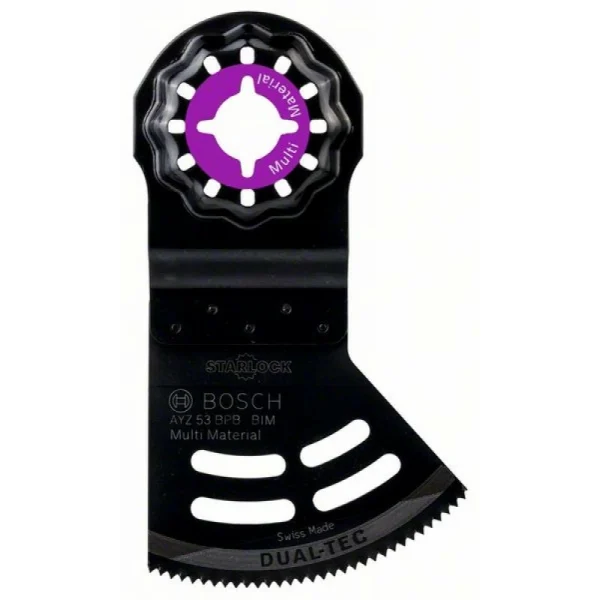 5 Starlock BIM пильных полотен Dual-Tec 53x40 мм AYZ 53 BPB Bosch 2608664203 — изображение 2