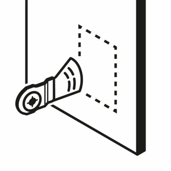 Starlock BIM пильное полотно Dual-Tec 53x40 мм AYZ 53 BPB (кратно 25) Bosch 2608664205 — изображение 5