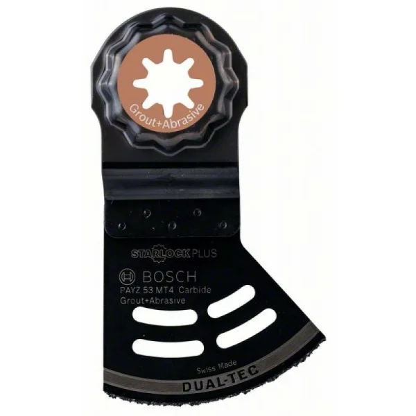 Starlock Plus твердосплавное полотно Dual-Tec 53x40 мм PAYZ 53 BPB Bosch 2608664209 — изображение 2