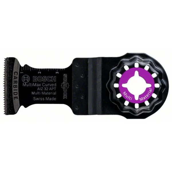 5 Starlock Carbide погружных пильных полотен 32x40 мм Multi-Material AIZ 32 APT Bosch 2608664215 — изображение 2