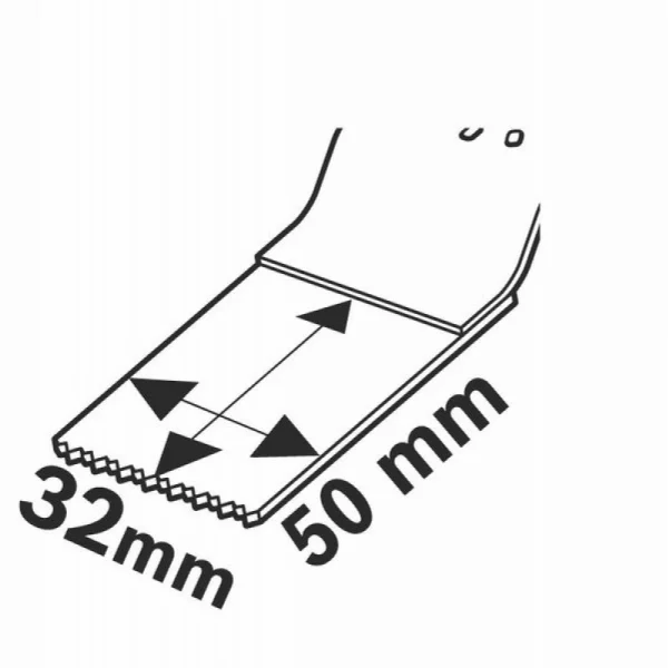 10 StarlockPlus Carbide погружных пильных полотен 32x50 мм Multi-Material PAIZ 32 APT Bosch 2608664219 — изображение 6