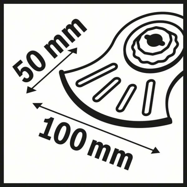 StarlockMax Carbide большое сегментированное полотно 145 мм MACZ 145 MT4 Bosch 2608664227 — изображение 7