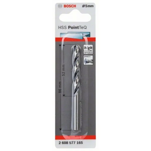 Сверло по металлу HSS PointTeQ 5 мм Bosch 2608577165