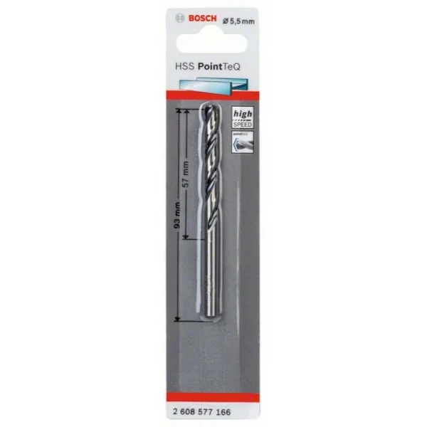 Сверло по металлу HSS PointTeQ 5.5 мм Bosch 2608577166