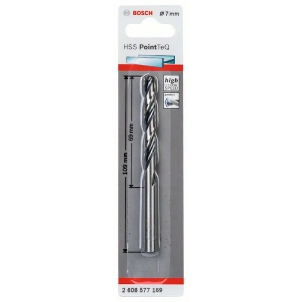 Сверло по металлу HSS PointTeQ 7 мм Bosch 2608577169