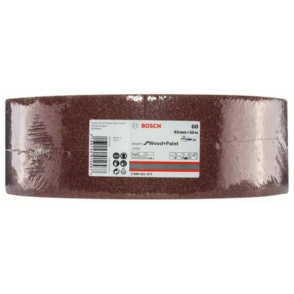 Шлифрулон J450 Expert for Wood+Paint 93x50.000 мм K60 Bosch 2608621473 — изображение 2
