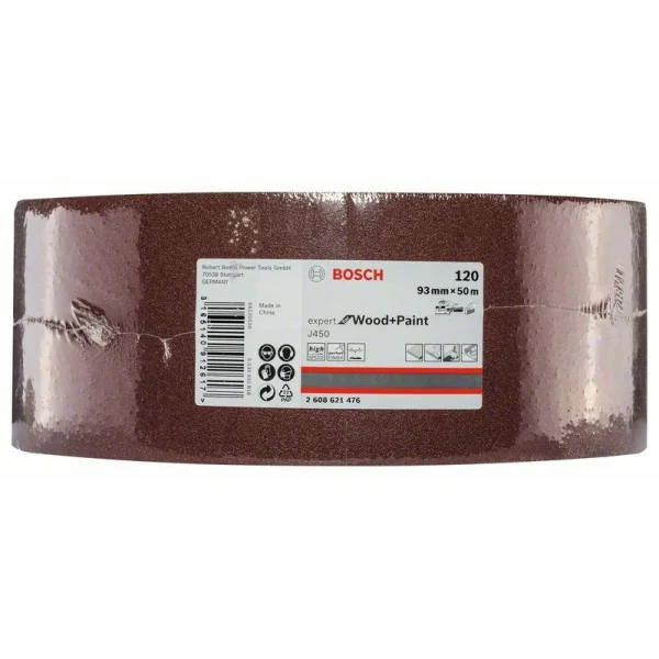 Шлифрулон J450 Expert for Wood+Paint 93x50.000 мм K120 Bosch 2608621476 — изображение 2