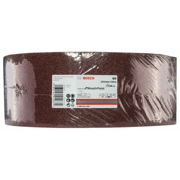 Шлифрулон J450 Expert for Wood+Paint 115x50.000 мм K60 Bosch 2608621482 — изображение 2