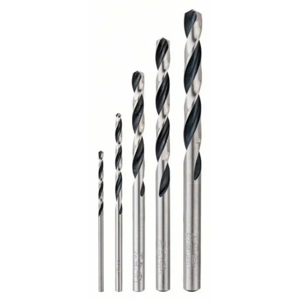 Набор сверл HSS PointTeQ 5 шт D2-6 Bosch 2608577345 — изображение 2