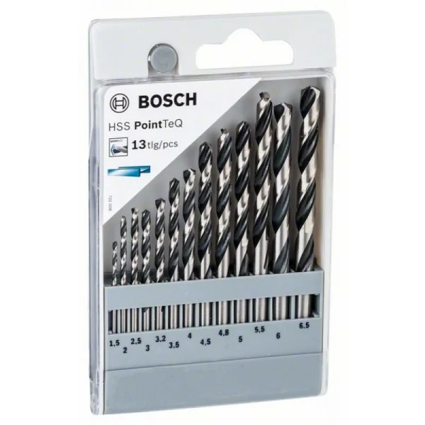 Набор сверл HSS PointTeQ 13 шт D1.5-6.5 Bosch 2608577349 — изображение 2