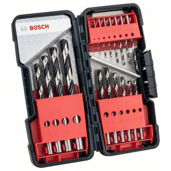 Набор сверл HSS PointTeQ 18 шт ToughBox D1-10 Bosch 2608577350 — изображение 2