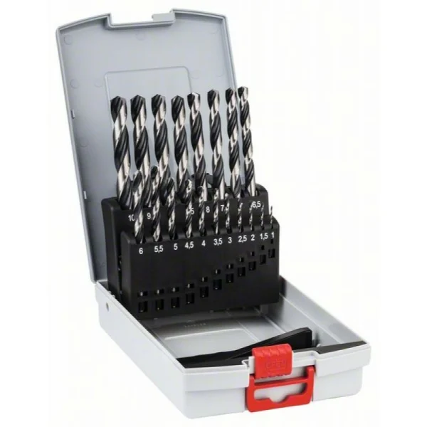 Набор сверл HSS PointTeQ 19 шт ProBox D1-10 Bosch 2608577351 — изображение 2
