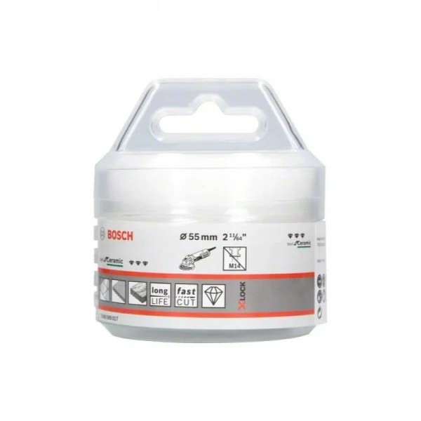 Алмазная коронка Dry Speed X-LOCK 55 мм Bosch 2608599017 — изображение 2