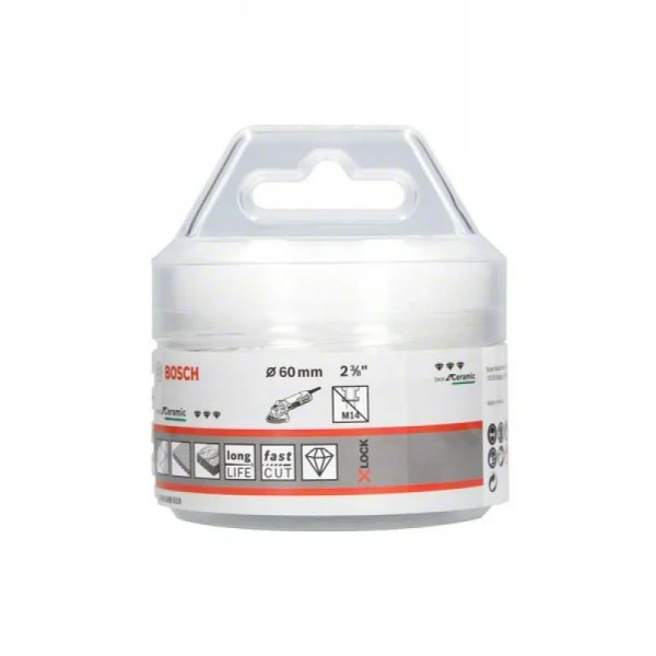 Алмазная коронка Dry Speed X-LOCK 60 мм Bosch 2608599019 — изображение 2
