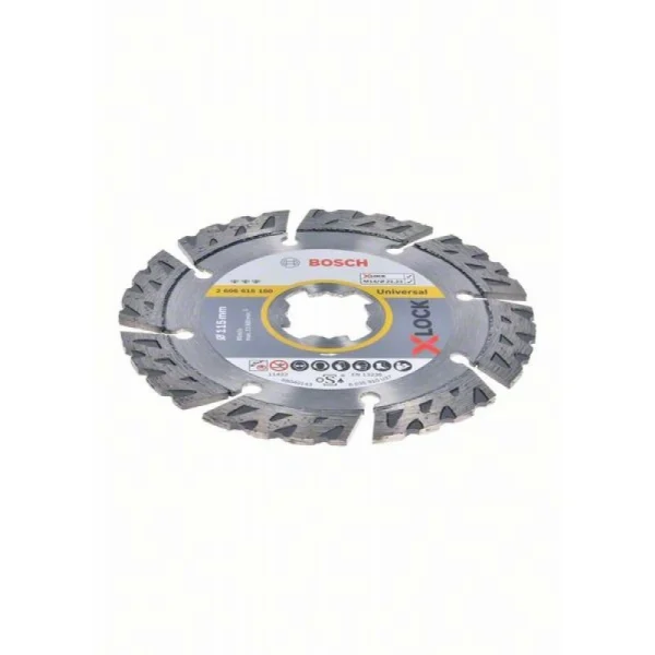 Алмазный диск Best for Universal X-LOCK 115x22,23x2,2x12 мм Bosch 2608615160 — изображение 3
