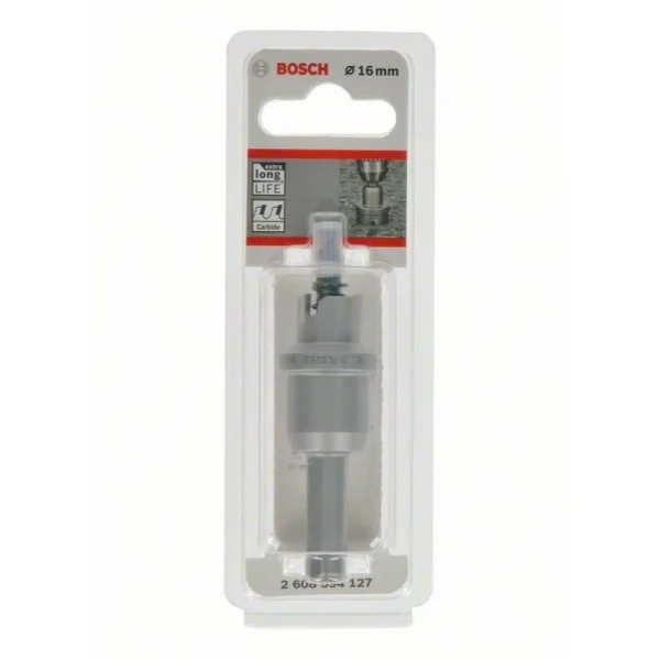 Коронка Endurance for Heavy Metal с твердосплавными напайками 16 мм Bosch 2608594127