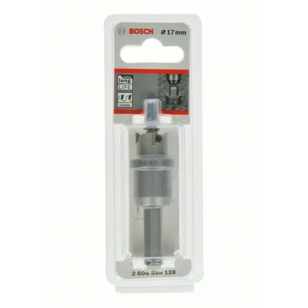 Коронка Endurance for Heavy Metal с твердосплавными напайками 17 мм Bosch 2608594128