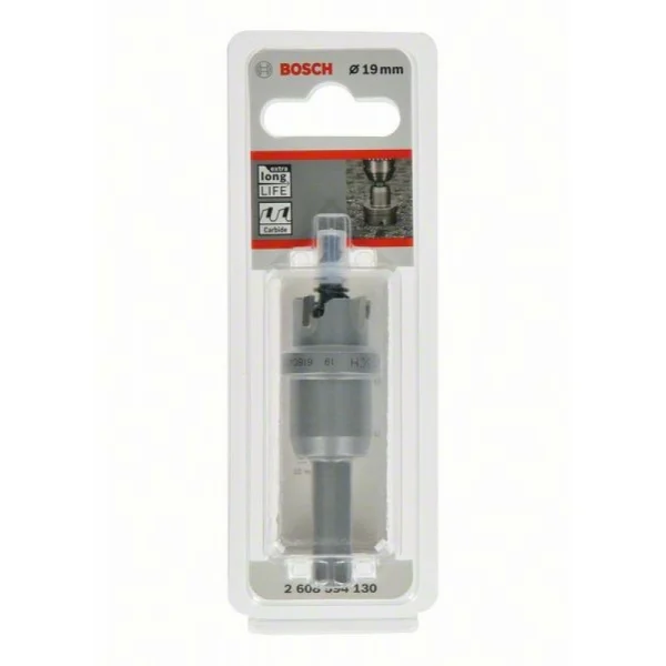 Коронка Endurance for Heavy Metal с твердосплавными напайками 19 мм Bosch 2608594130