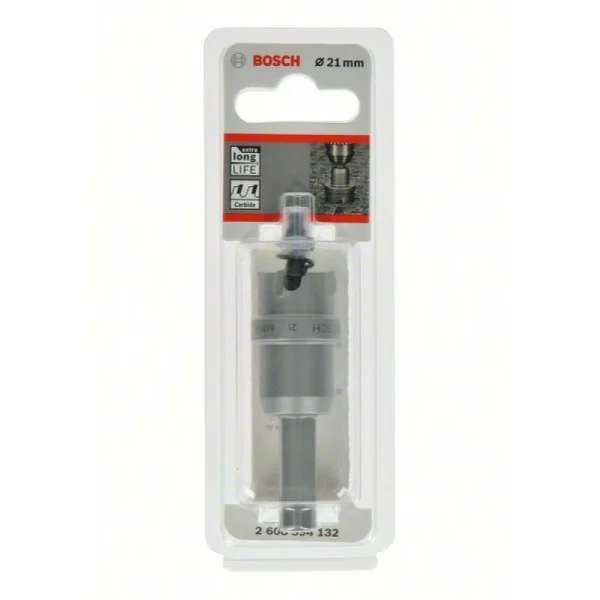 Коронка Endurance for Heavy Metal с твердосплавными напайками 21 мм Bosch 2608594132