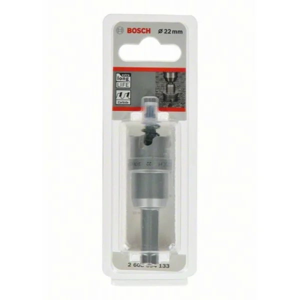 Коронка Endurance for Heavy Metal с твердосплавными напайками 22 мм Bosch 2608594133