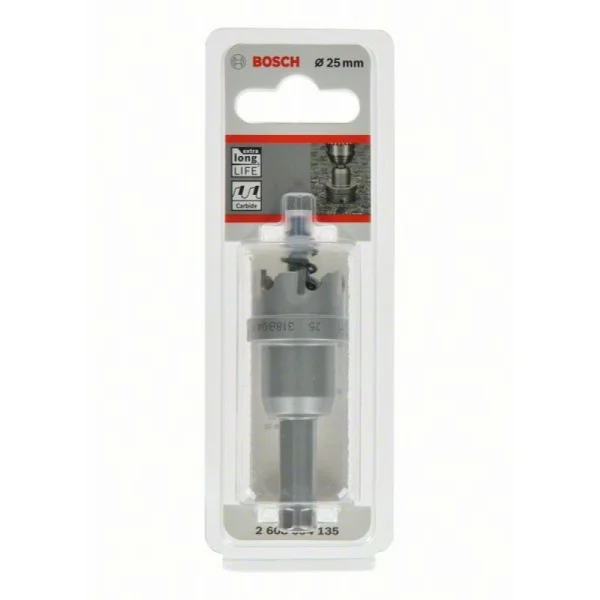 Коронка Endurance for Heavy Metal с твердосплавными напайками 25 мм Bosch 2608594135