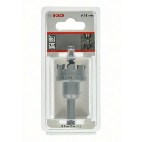 Коронка Endurance for Heavy Metal с твердосплавными напайками 33 мм Bosch 2608594141