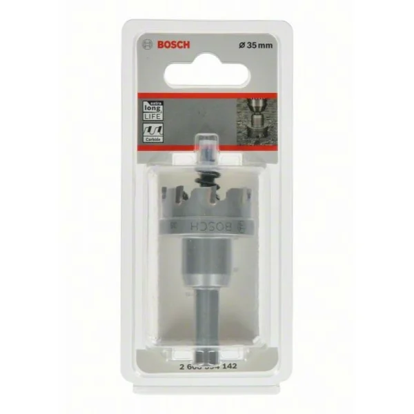 Коронка Endurance for Heavy Metal с твердосплавными напайками 35 мм Bosch 2608594142