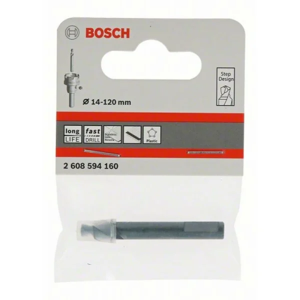 Центрирущее сверло HSS для коронки Precision for Sheet Metal Bosch 2608594160