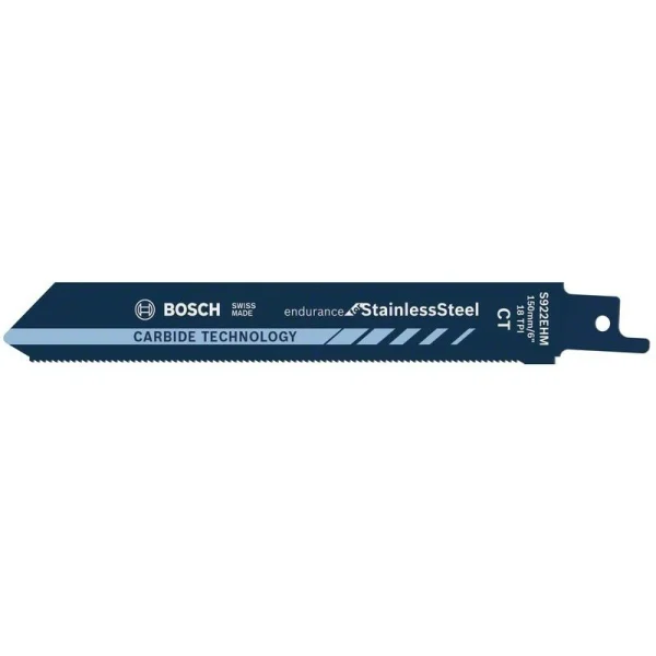 Сабельные пилки (10 шт.) S922EHM Endurance for StainlessSteel Bosch 2608653279