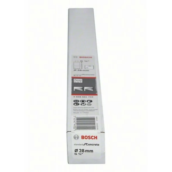 Алмазная коронка Standard 28x300 мм G 1/2" Bosch 2608601733 — изображение 2