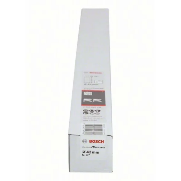 Алмазная коронка Standard 42x400 мм G 1/2" Bosch 2608601735 — изображение 2
