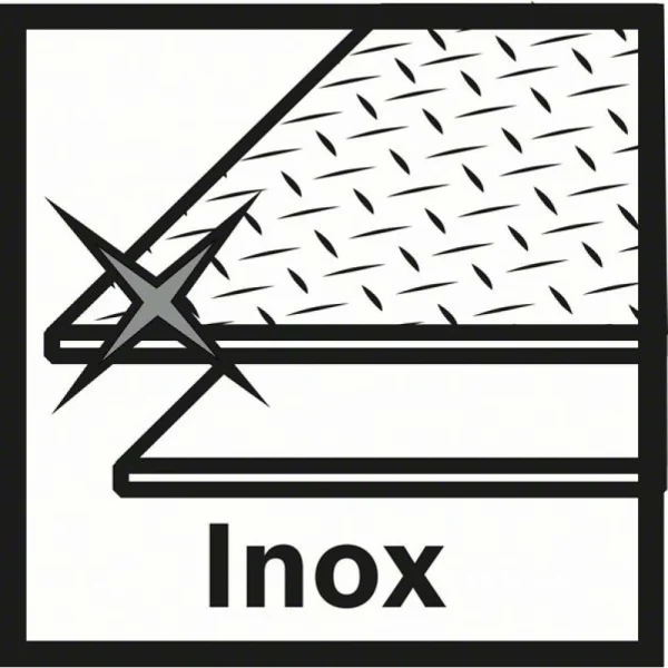 Отрезной диск Expert for INOX X-LOCK 115x1.6x22.23 мм прямой Bosch 2608619260 — изображение 2
